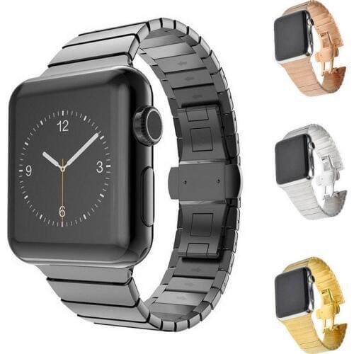 Top Quality Stainless Steel Band for Apple Watch Band Series 1 2 3 4 5 Link Bracelet Strap for 38mm 40mm 42mm 44mm iWatch