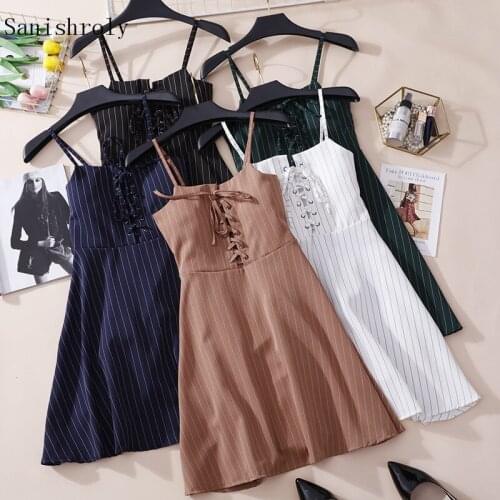 Летние платья в полоску Sanishroly China At AliExpress