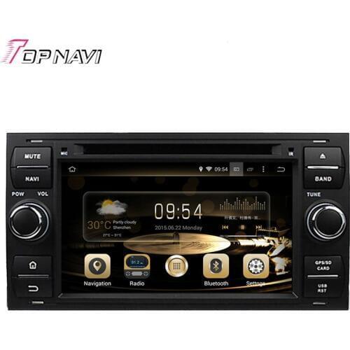 Topnavi 7'' Quad Core Android 7.1 Car GPS Navigation for FOCUS/MONDEO/S-MAX/CONNECT Autoradio DVD Multimedia Audio Stereo DVD