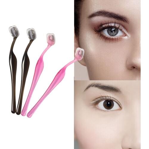 2/10Pcs Face Eyebrow Trimmer Portable Eyebrow Razor Blade Facial Hair Remover Set Cosmetics Women Makeup