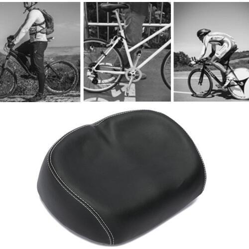 Bicycle Seat Mountain Road MTB Bike Saddle Comfortable Soft Cycling Bicycle Large Cover Saddle Wide Breathable Cushion Soft D5I3