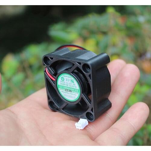 BLDC Fan 1.7W Mini 40mm*40mm Brushless Fan DC 6V-12V Small Chassis Cooling Exhaust Fan Large Air Volume 4cm Fan