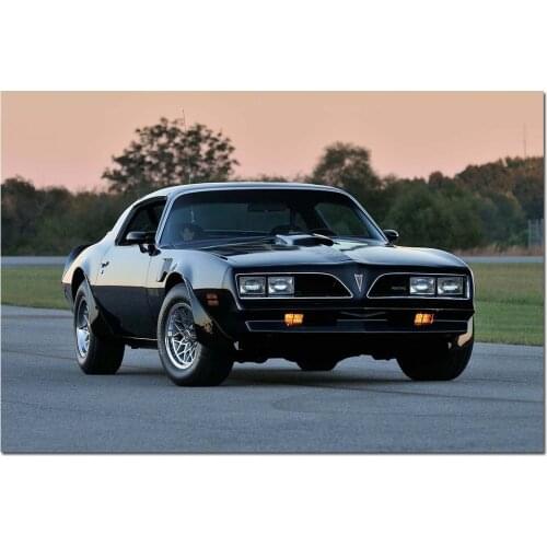 1978 Pontiac Firebird TRANS-AM Sports Car Photo Wall Art Posters and Prints Canvas Painting Wall Picture For Living Home Decor