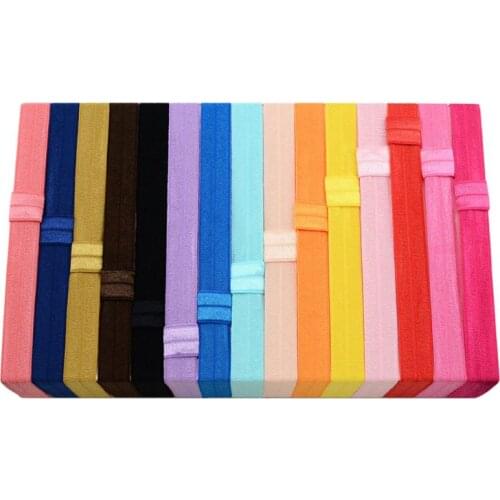 20 Pcs/pack Baby Kids Hair Bands DIY Head Flower Making Accessories Elastic Band Sweet Girls Headband Soft Strap