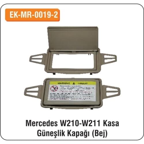 ALTEC Mercedes W210-W211 For Case Sun Visor Cap (Beige) EK-MR-0019-2