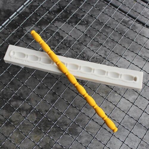 Bamboo Lace Sugarcraft Silicone Mould Fondant Cake Decorating Tool Chocolate Mould Gumpaste