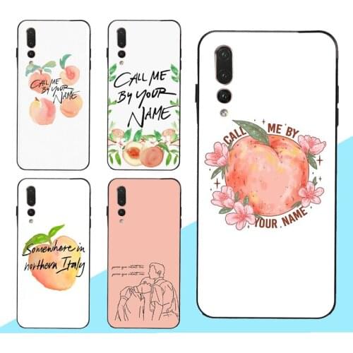 Call Me By Your Name Peach Case for Huawei Honor 9X 8X 10i 9 10 20 Lite 7C 7A Pro 8A 8C 8S Y6 Y7 Y9 2019 Nova 5T
