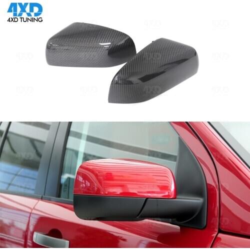 Carbon Fiber RearView Mirror Cover For Land Rover Discovery 4 Freelander 2 cover 1:1 Replacement Style 2010 2011 2012 2013 2014