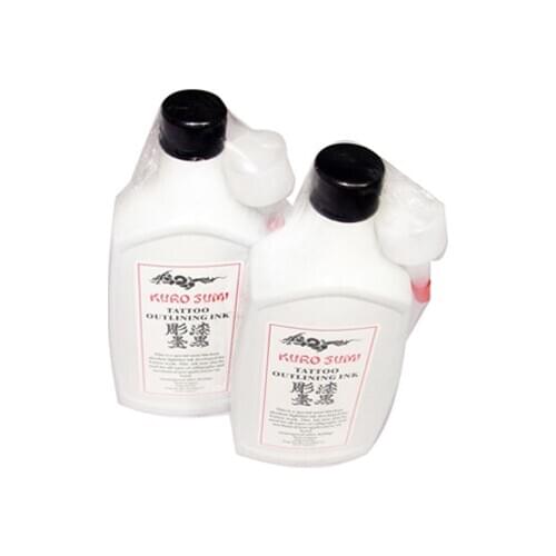 Black color ink permanent makeup pigment tattoo body paint 360ml/bottle 12OZ