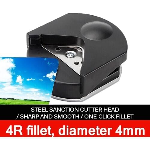 DIY Mini R4 Card Paper Cutting Corner Machine Round Punching Tool Scrapbooking Cutter Home DIY Embossing Dies Tools