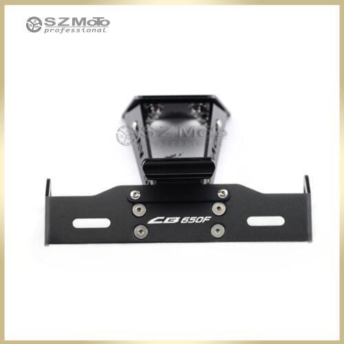 For HONDA CB650F CB650 F 2014-2018 2017 Motorcycle Tail Tidy Fender Eliminator Registration License Plate Holder frame LED Light