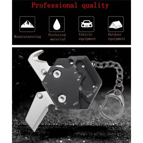 Creative Tools 2.0 Upgraded Coin Knife Multifunctional Outdoor Mini Pocket Knife EDC Portable Portable Gadget