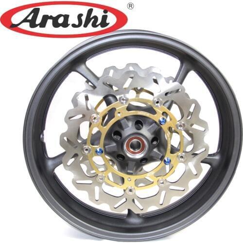 Arashi YZF-R1 Wheel Rims Disk Set For YAMAHA YZF R1 1000cc 2006 2007 2008 2009 2010 2011 2012 Front Wheel Rim & Front Brake Disc