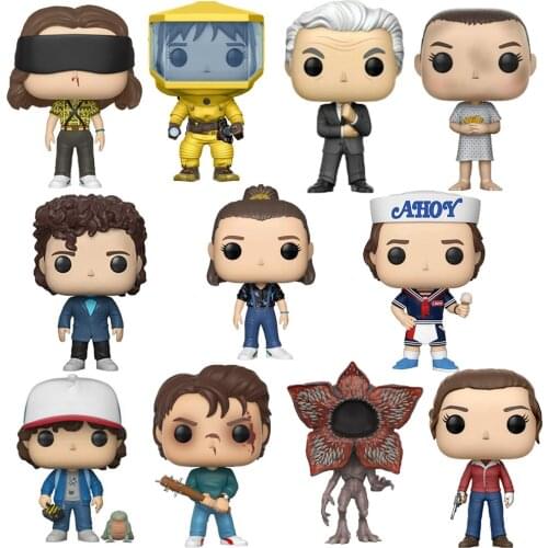 Stranger Things Figure Collection Dustin & Dart Nancy Steve Brenner Demogorgon Battle Eleven Joyce Vinyl Model Doll Toy Gift