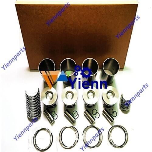 For Caterpillar cat C3.8 Overhaul Rebuild Kit Full Gasket set Cylinder Liner Piston ring Bearing set Tractor Engine Spare Parts