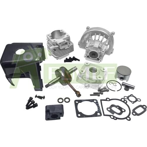 30.5cc Engine 4 Bolt Engine Crank & Cylinder Kit (From 2 Bolt To 4 Bolt) for 1/5 HPI ROVAN KM Baja 5B 5T 5SC LOSI RC CAR PARTS