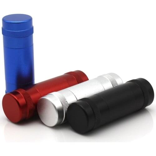 Metal Aluminum Pollen Press Presser Compressor Tobacco Spice Presser Crusher Herb Grinder Smoking Hookah Tobacco Accessories