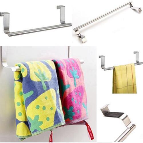 Cabinet Drawer Towel Hanging Rack Multifunctional Door Towel Over Holder Kitchen Drawer Hook Bathroom Scarf Hanger