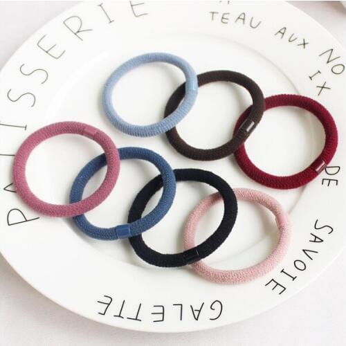 New arrival(10pcs/lot)women hair gum girls hair rope Hair bands rubber hair accessory Not to hurt the hair