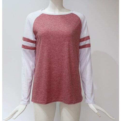 New 2019 Blouses women Casual Long Sleeve Striped Shirt Tops Tees Patchwork Clothing top Camisetas Mujer Plus Size 5XL