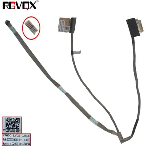 New LCD Cable for DELL Inspiron 3521 3537 3737 5521 5537 5737 15R Series 15.6" PN:DC02001SI00 DC02001N400 DC02001MG00