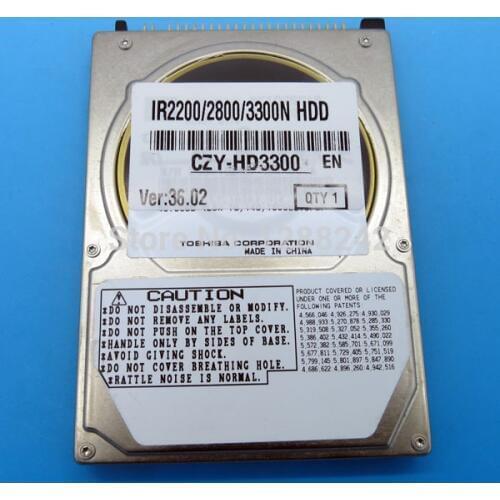 Genuine HDD for Toshiba MK6017MAP FK2-4907-000 500gb 5400rpm ide hard disk drives 40GB HDD for iR 2220i/2220N/3320i/3320N