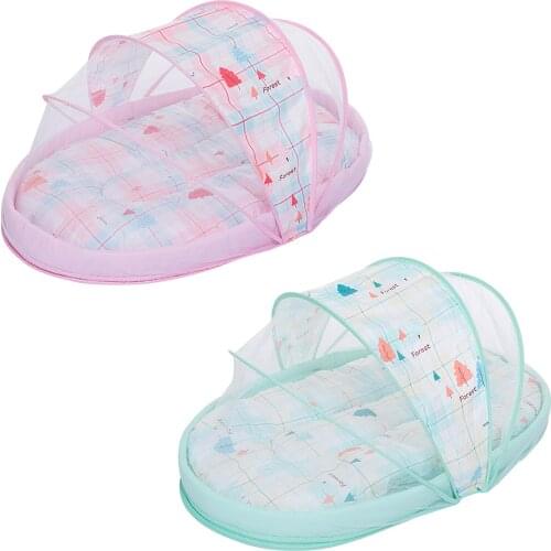 Portable Travel Baby Nest Multi-function Baby Bed Crib with Mosquito Net Foldable Babynest Bassinet Infant Sleep Childrens Bed