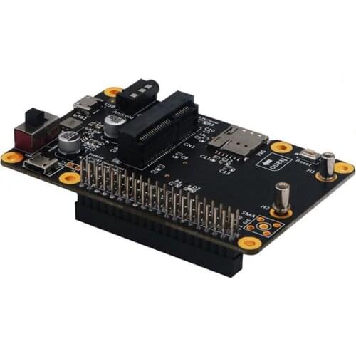 3G 4G LTE Base HAT Mini PCIE Network Adapter For Raspberry Asus Tinker Board Samsung ARTIK Rock64 Media Computer Board
