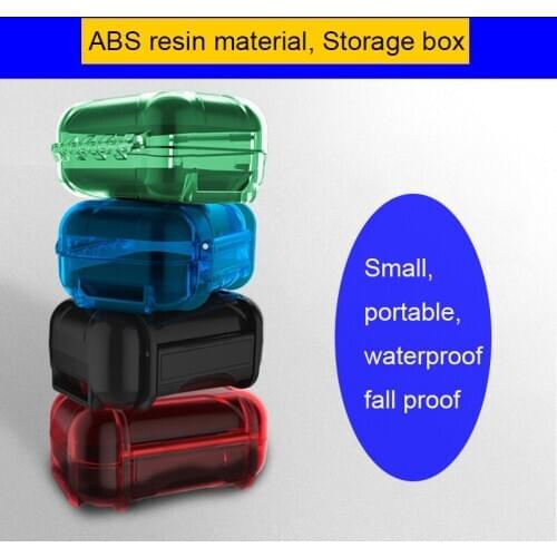 Earphone storage bag waterproof dustproof earthquake resistant compression resistant portable storage box Mini earphone storage