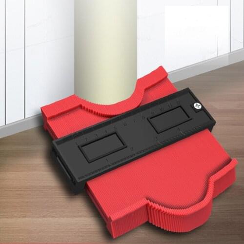 Universal Plastic Contour Tiling Measure Profile Tools Irregular Shaper Profile Scale Plastic Universal Variety Hand Tool