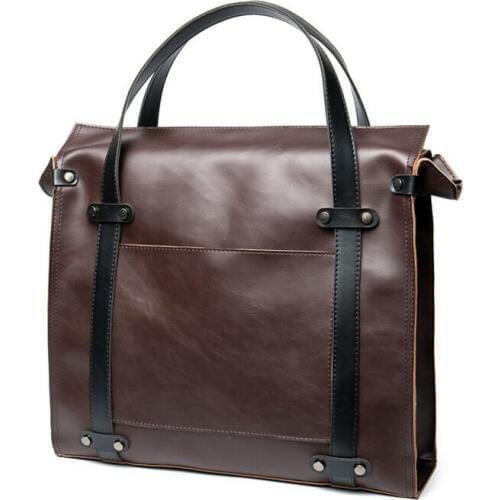 Yesetn bag 092316 hot sale man leather vintage handbag large tote