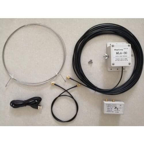 1pc MLA-30 ring active receiving antenna, low noise, medium wave, short wave antenna, balcony erection