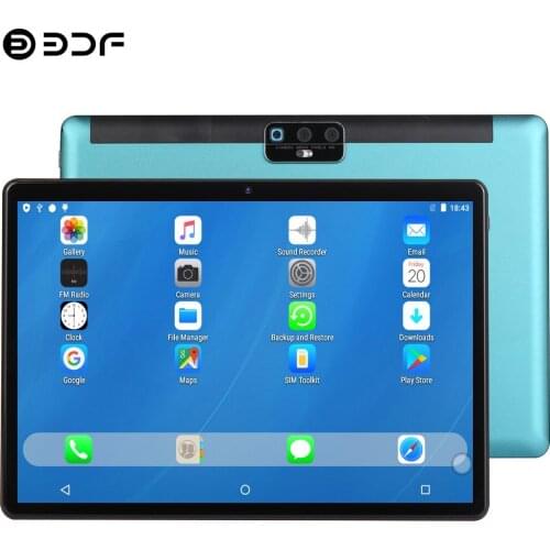 2021 New Arrivals 10.1 Inch Tablet Pc Android 9.0 Octa Core 2GB RAM 32GB ROM 4G Network Phone Call AI Speed-up Tablets GPS Wifi