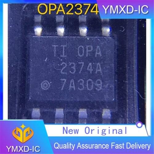 10Pcs/Lot New Original Opa2374aidr Ti Sop8 6. Operational Amplifier 5MHz 585ua Authentic