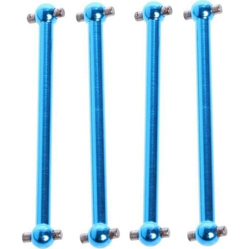 4Pcs for WLtoys A979 Parts Upgrade F/R Metal Dogbone A959-07 for A949 A959 A969 K929 Himoto E18 Spino HSP 1:18 RC Car