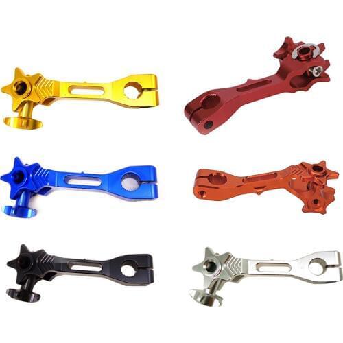 6 Colors Motorcycle Rear Brake Rocker Arm / lever CNC Aluminum Universal Motor Accessories