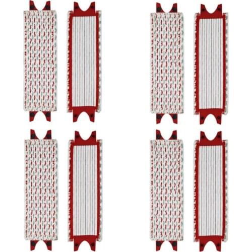8PCS Replacement Microfibre Floor Mop Pads Cleaning Cloth Mop Cloth for Vileda Ultramat XL Mop Refill