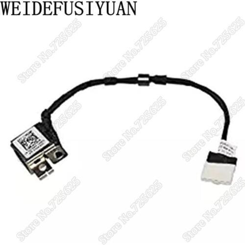 AC DC Power Jack Plug Cable Socket For Dell Latitude 3340 3350 Laptop DC in Cable