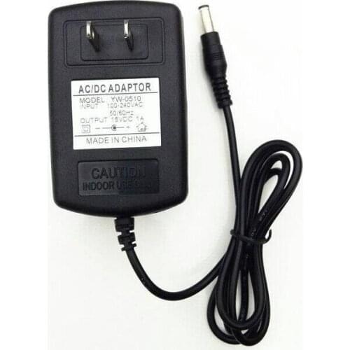 DC15V1A switching Power Adapter 15V1000mA 5.5 2.5
