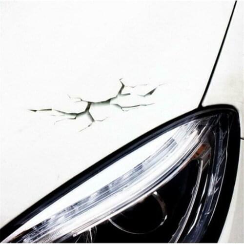 Fashion Car Stickers 3D Stereo Anime Funny Creative Personality Simulation Stickers Car Styling Accessories
