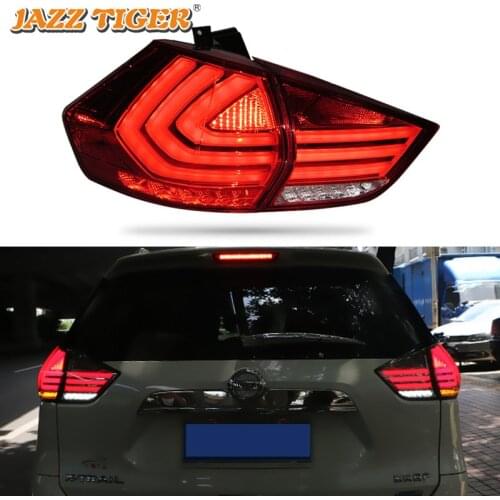 Tail Light Taillights for Nissan X-trail X Trail T32 2014 -2019 2020 Trailer Rear Lights Led Stop Signal for Cars Fog Brake Lamp