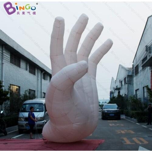 ADVERTISING TYPE 3.1x2.6x5mh inflatable giant hand replica air filled individualized hand model for LOGO promotional item toy