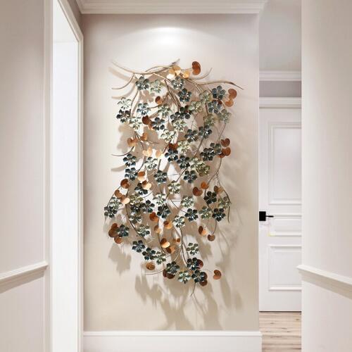 European-style Three-dimensional Home Wrought Iron Wall Decoration Hotel Porch Wall Hangings Living Room Wall Decoration