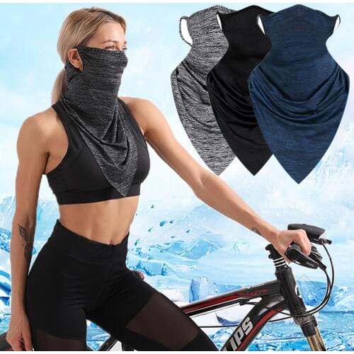 Unisex Scarf Shield Bandana Ear Loops Balaclava Neck Gaiters Face Cover Good Quality Face Ma$kswashable And Reusable Bandana