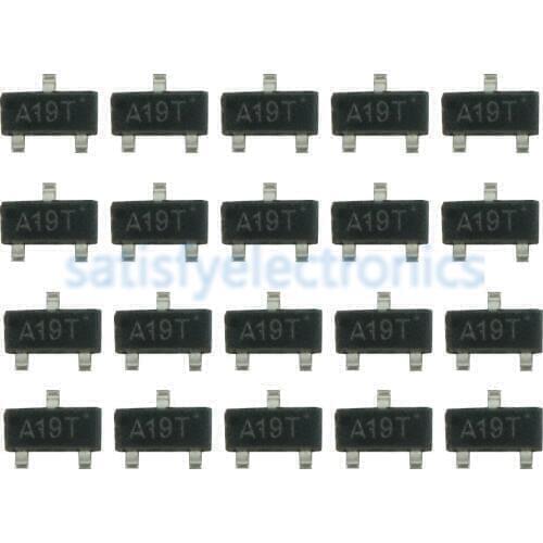 20PCS AO3401 A19T 3401 SOT-23 P-Channel MOSFET TRANSISTORS