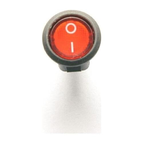 5pcs 2PIN ON/OFF Round small Rocker Switch 3A/250V 6A/125V Car Dash Dashboard Truck RV ATV Home best quality