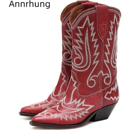 ANNRHUNG Women's High Boots