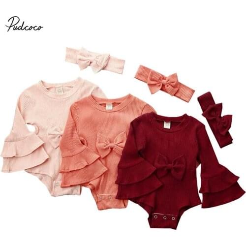 APORAKE Knitted Bodysuits For Babies