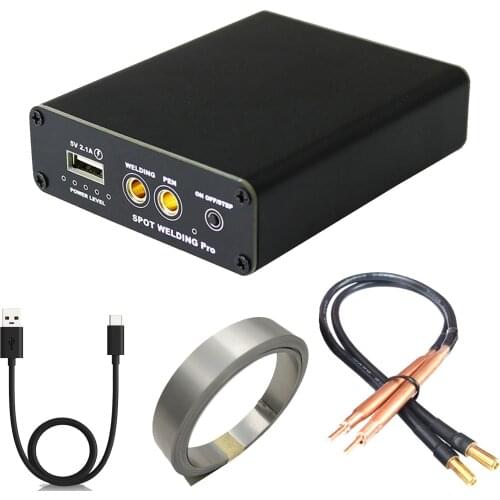 Spot Welding Machine Portable 5-speed Adjustable Mini Spot Welding Machine For 18650 Battery Spot Welder 2.1A Fast Charge