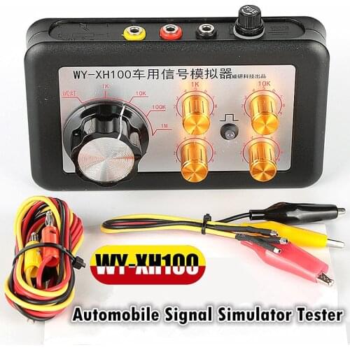 Automobile Signal Simulator Tester XH100 Water Fuel Temperature Sensor Rail Pressure Sensor Crankshaft Sensor Simulation Tester